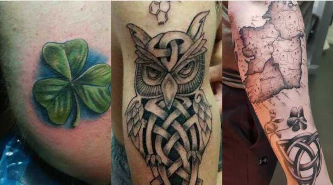 Irish sleeve tattoos for men