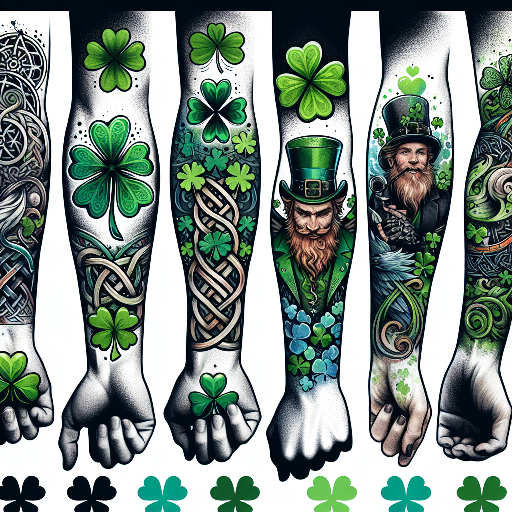 Irish tribal tattoos for men