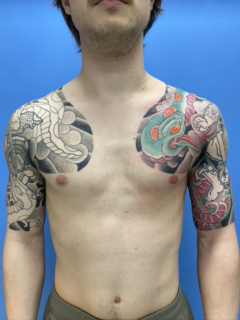 Japanese arm tattoos for men 0023