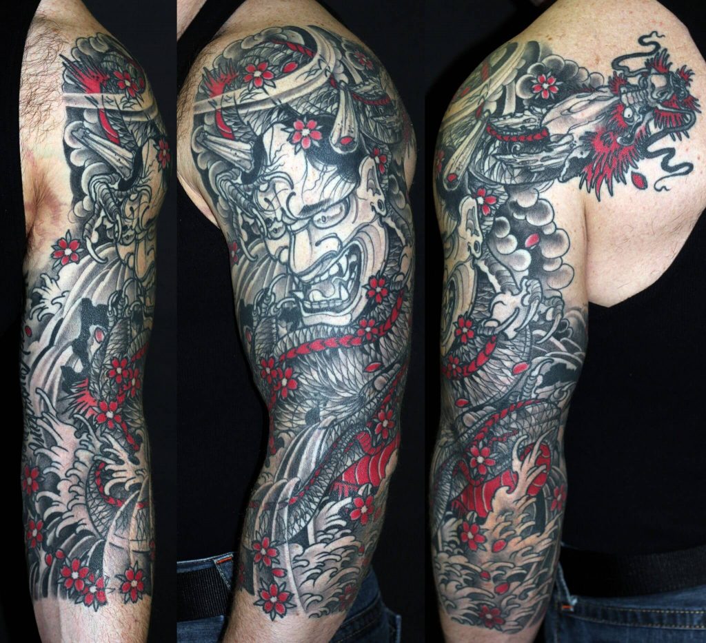 Japanese arm tattoos for men 0046