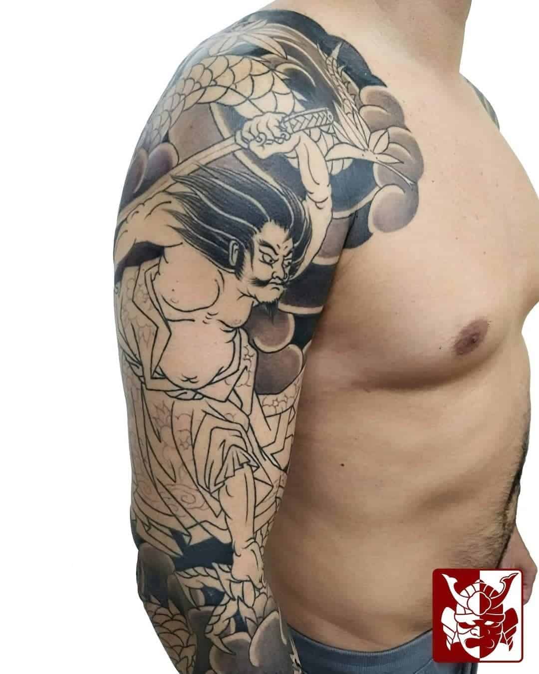 Japanese arm tattoos for men 0051