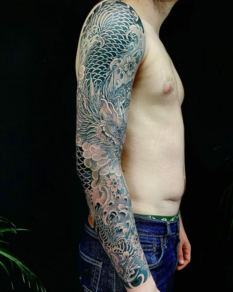 Japanese arm tattoos for men 0067