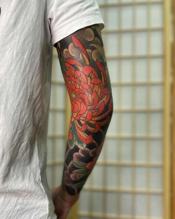 Japanese arm tattoos for men 0084