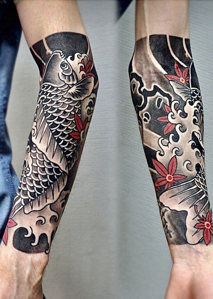 Japanese arm tattoos for men 0085