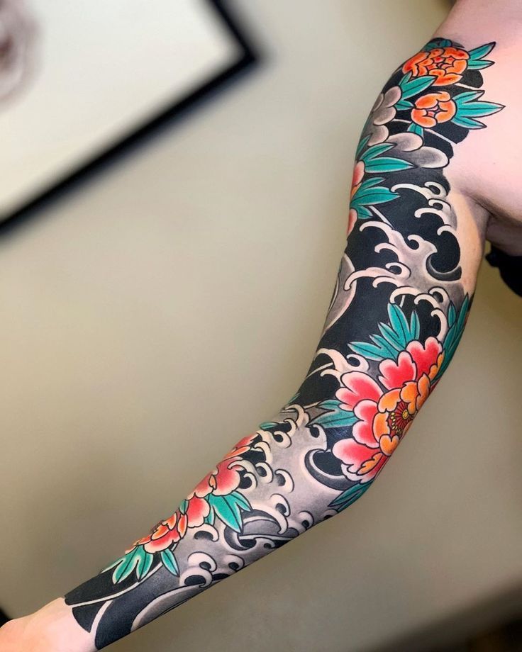 Japanese arm tattoos for men 0089