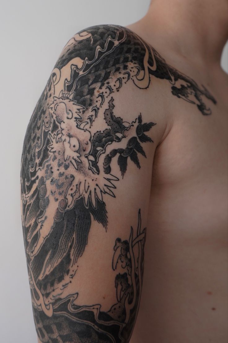 Japanese arm tattoos for men 0094