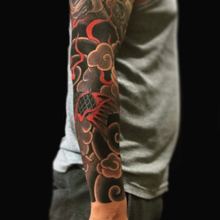 Japanese arm tattoos for men 0099