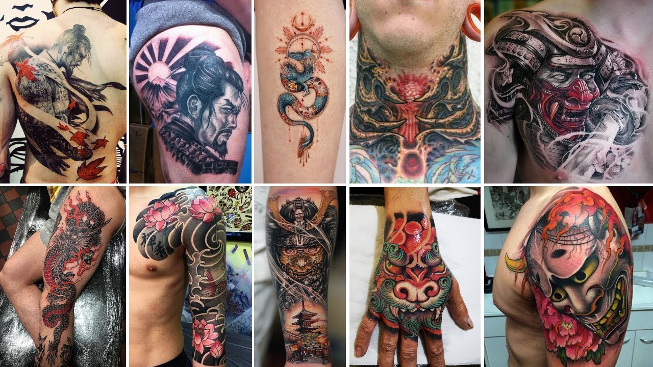 Japanese tattoo styles for men