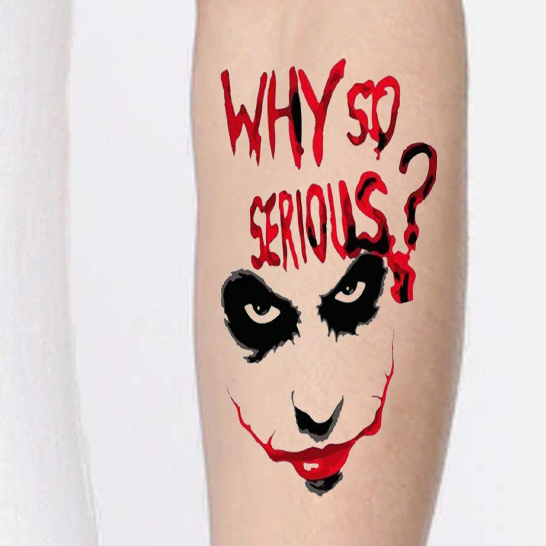 Joker tattoos for men symbolism