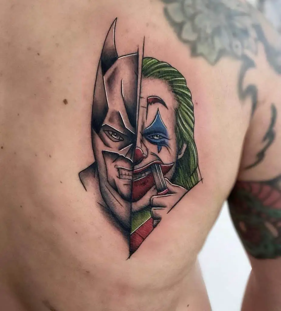 Joker tattoos for men 0014