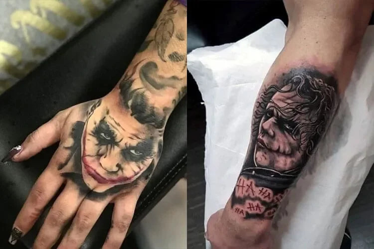 Joker tattoos for men 0016