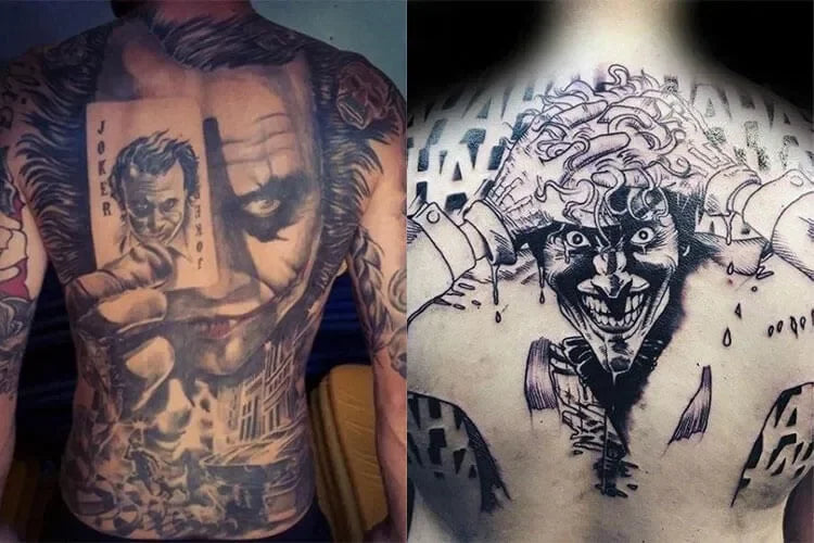 Joker tattoos for men 0022