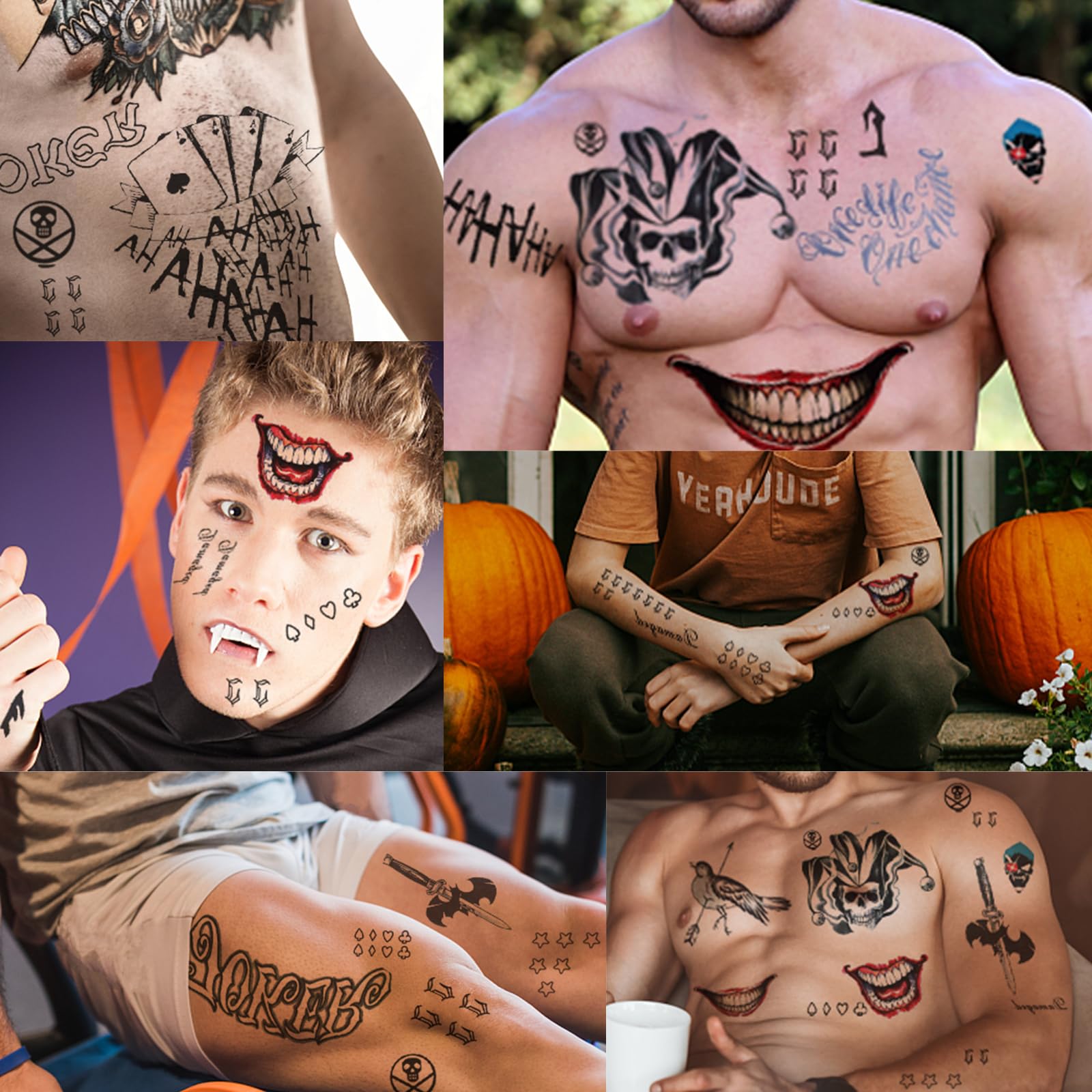 Joker tattoos for men 0023