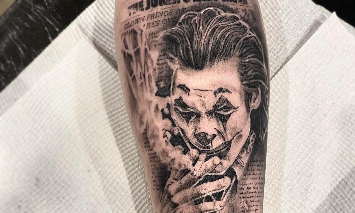 Joker tattoos for men 0024