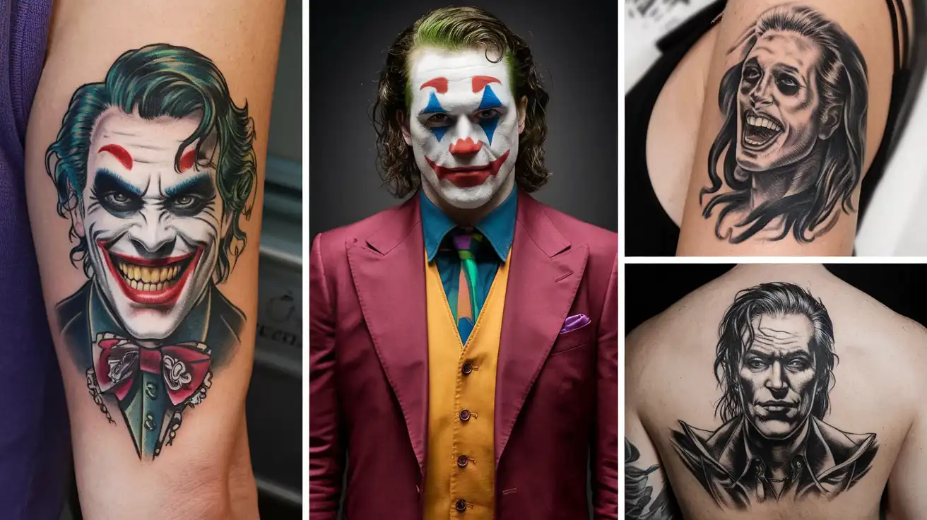 Joker tattoos for men 0025