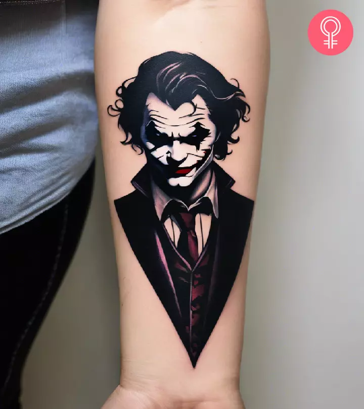 Joker tattoos for men 0027