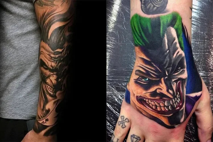 Joker tattoos for men 0035