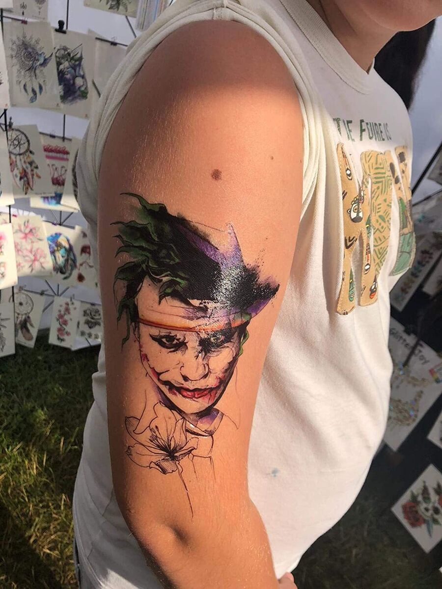 Joker tattoos for men 0038