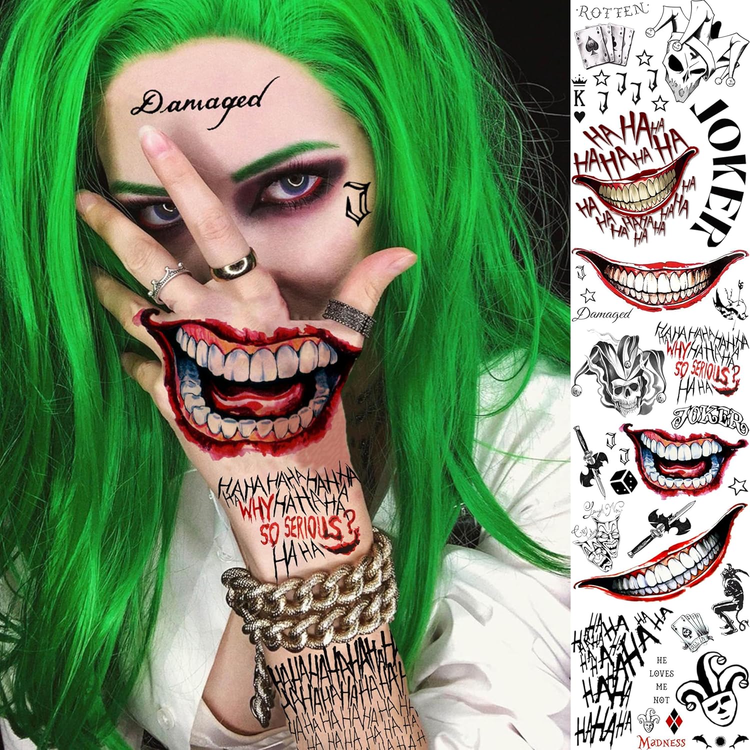 Joker tattoos for men 0044