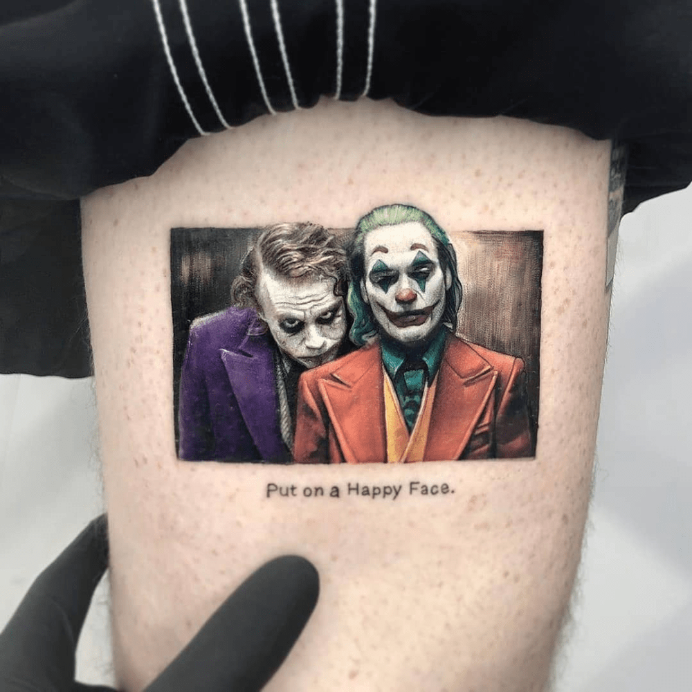 Joker tattoos for men 0045