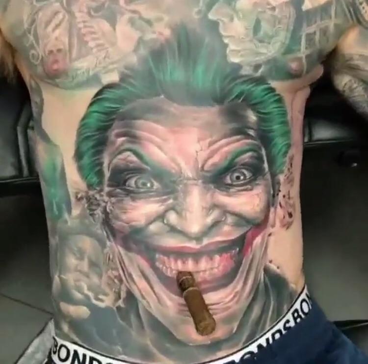 Joker tattoos for men 0066