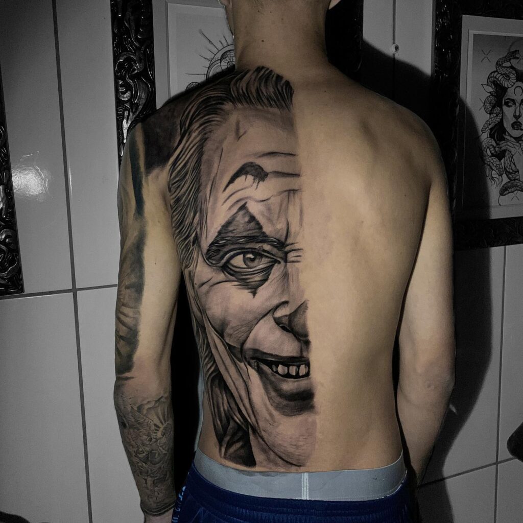 Joker tattoos for men 0081