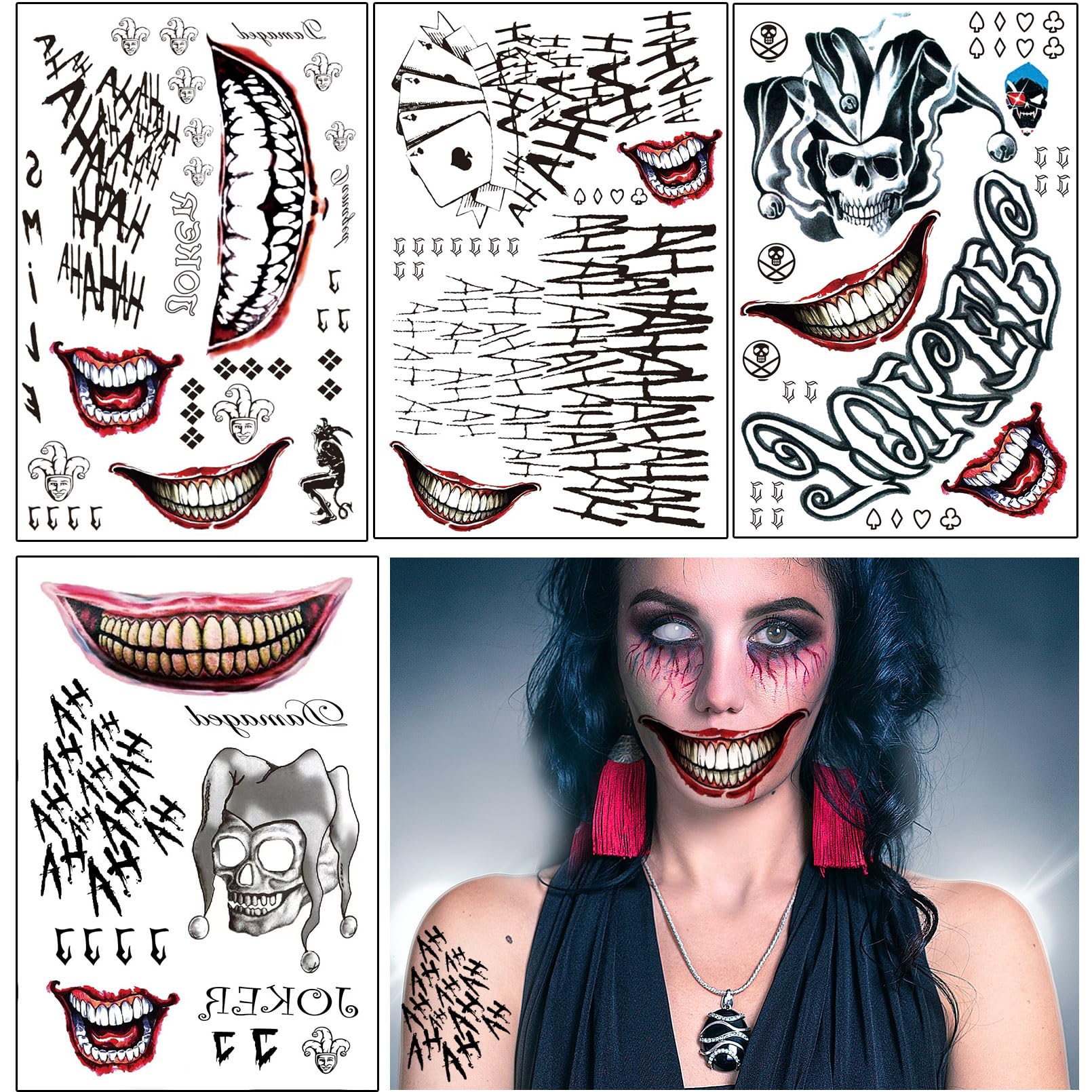 Joker tattoos for men 0094