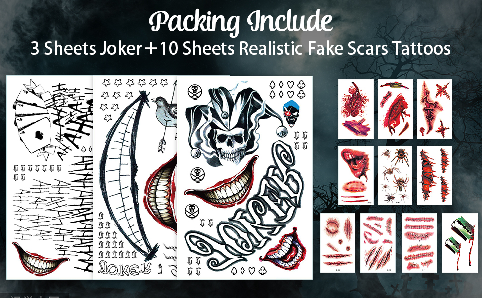 Joker tattoos for men 0095