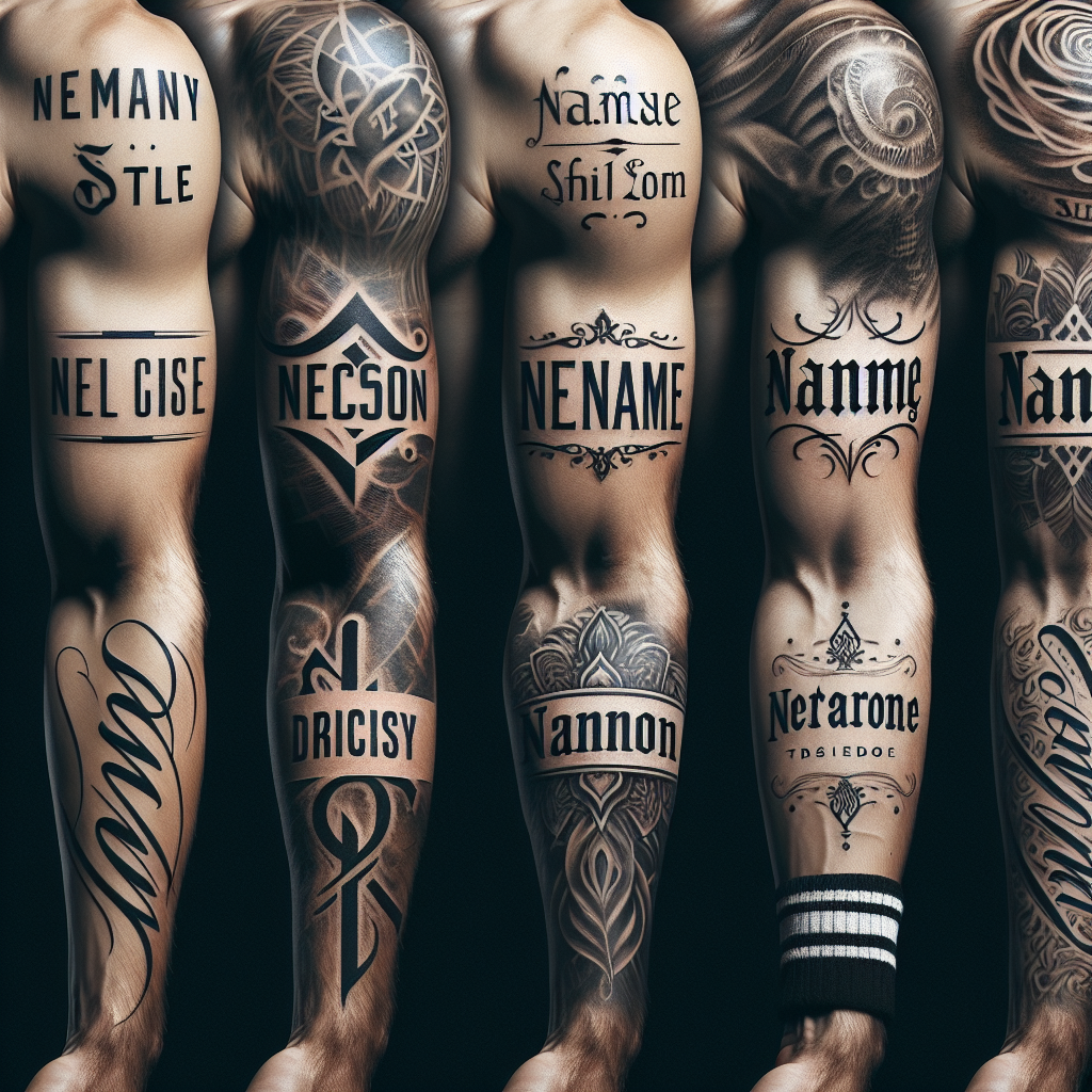 kids name tattoos for men 0012