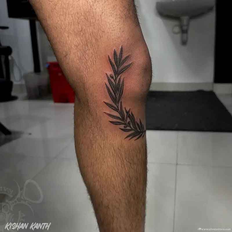 knee tattoos for men 0049