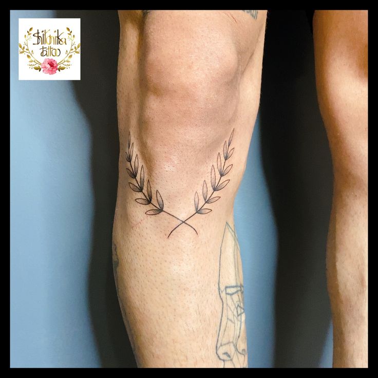 knee tattoos for men 0081