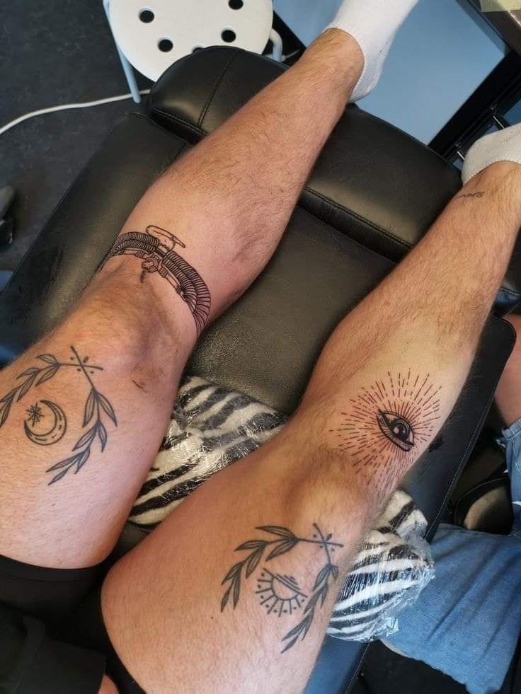 knee tattoos for men 0083