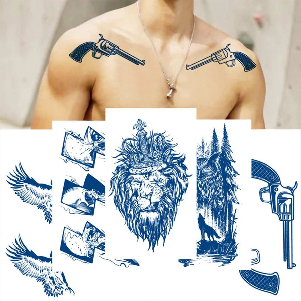 knife tattoos for men 0092