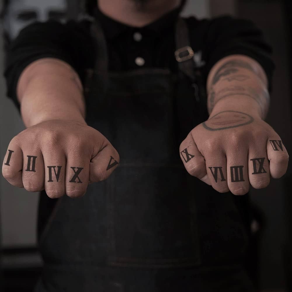 knuckle tattoos for men 0041