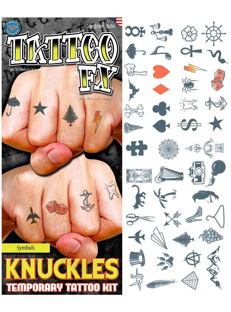 knuckle tattoos for men 0050