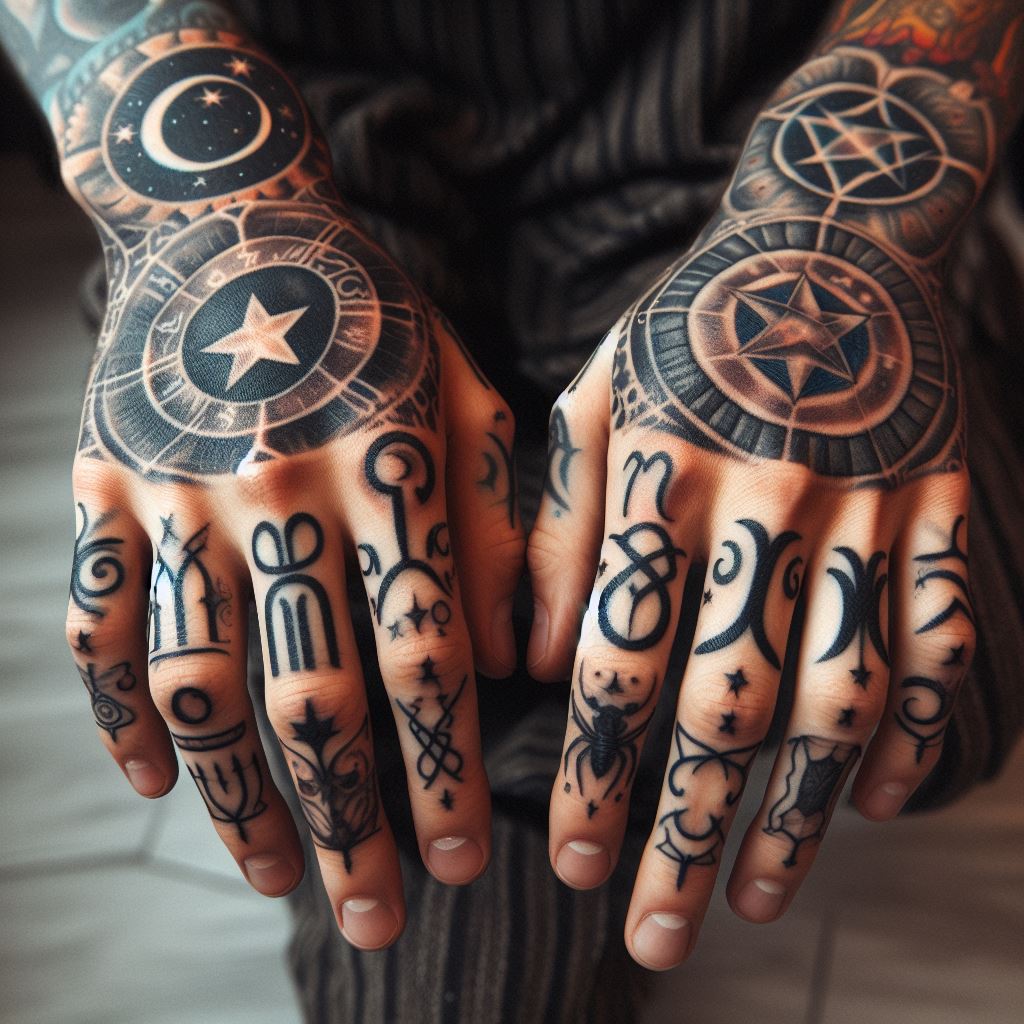 knuckle tattoos for men 0068