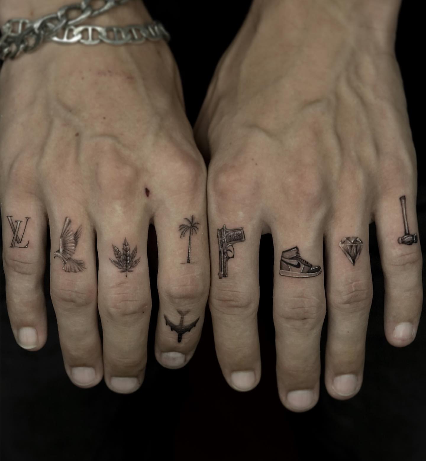 knuckle tattoos for men 0087