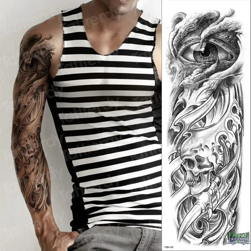 leg sleeve tattoos for men 0027