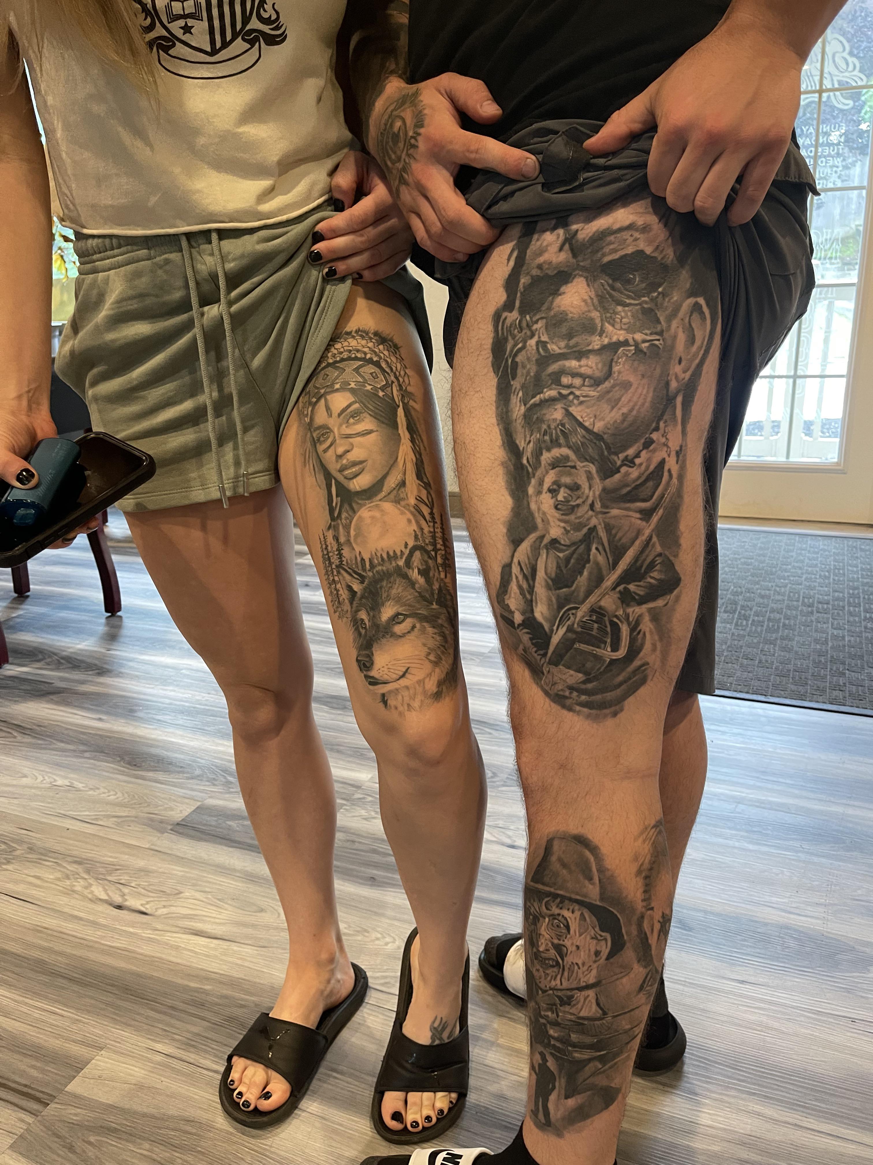 leg sleeve tattoos for men 0038