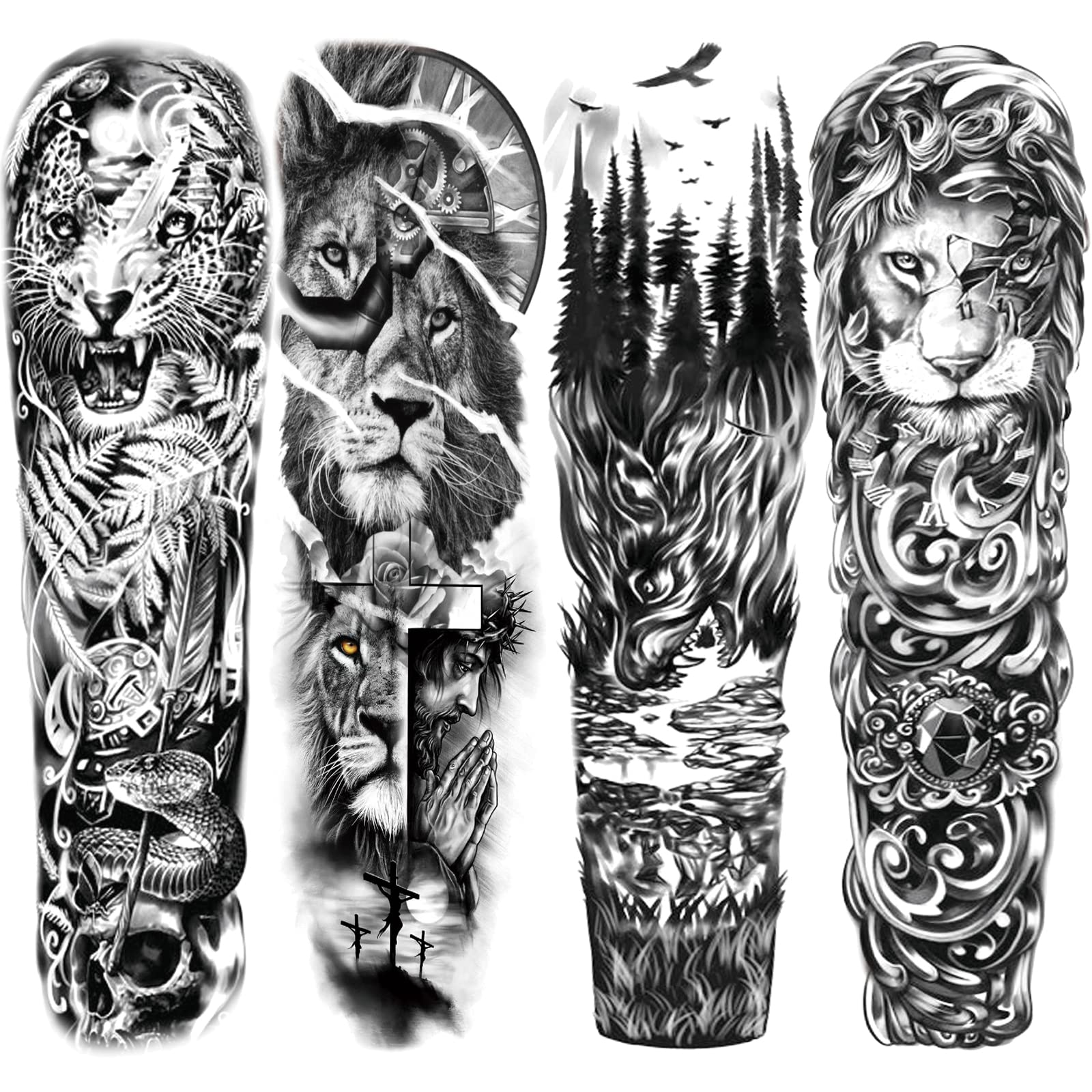 leg sleeve tattoos for men 0040