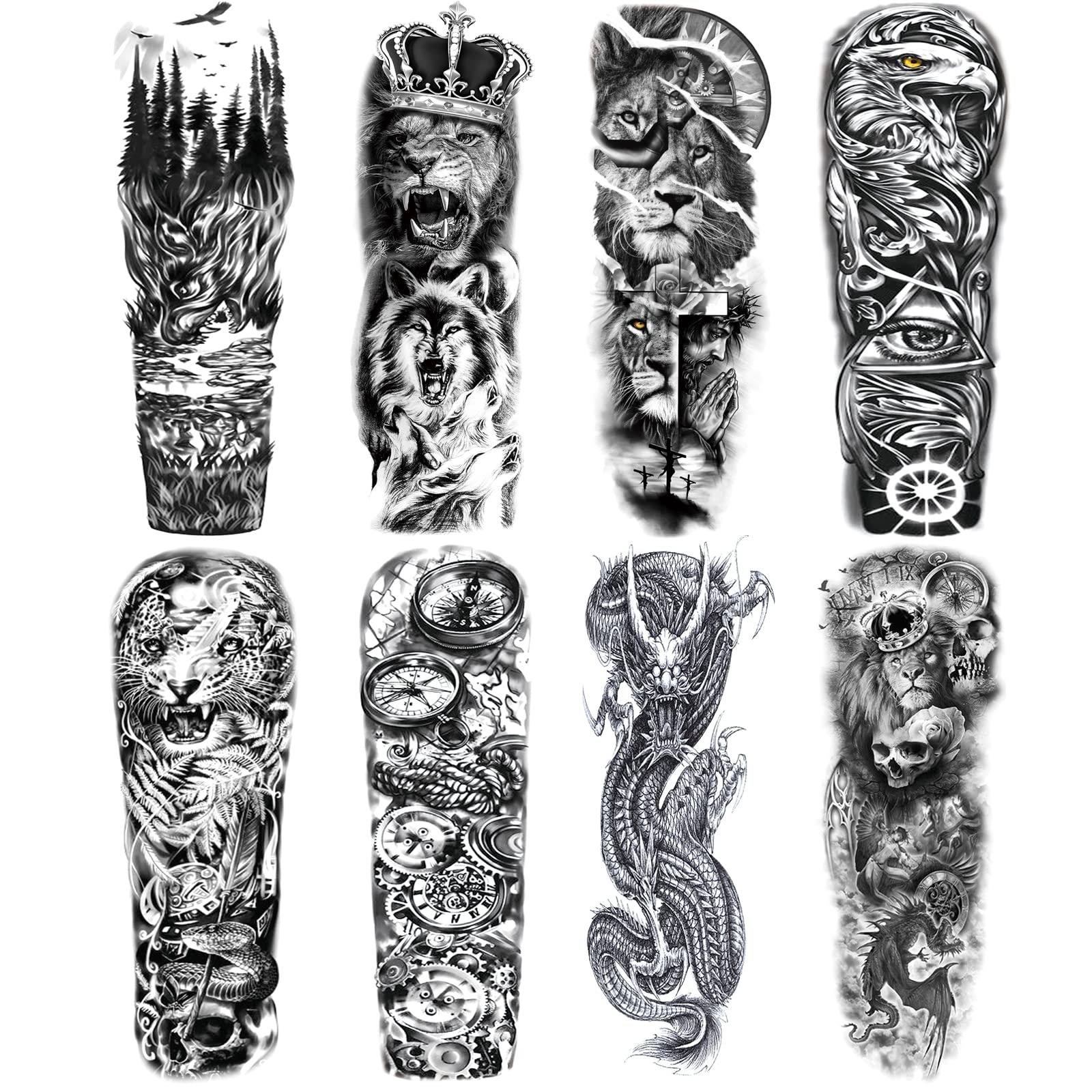 leg sleeve tattoos for men 0049