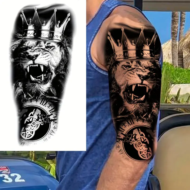 leg sleeve tattoos for men 0071