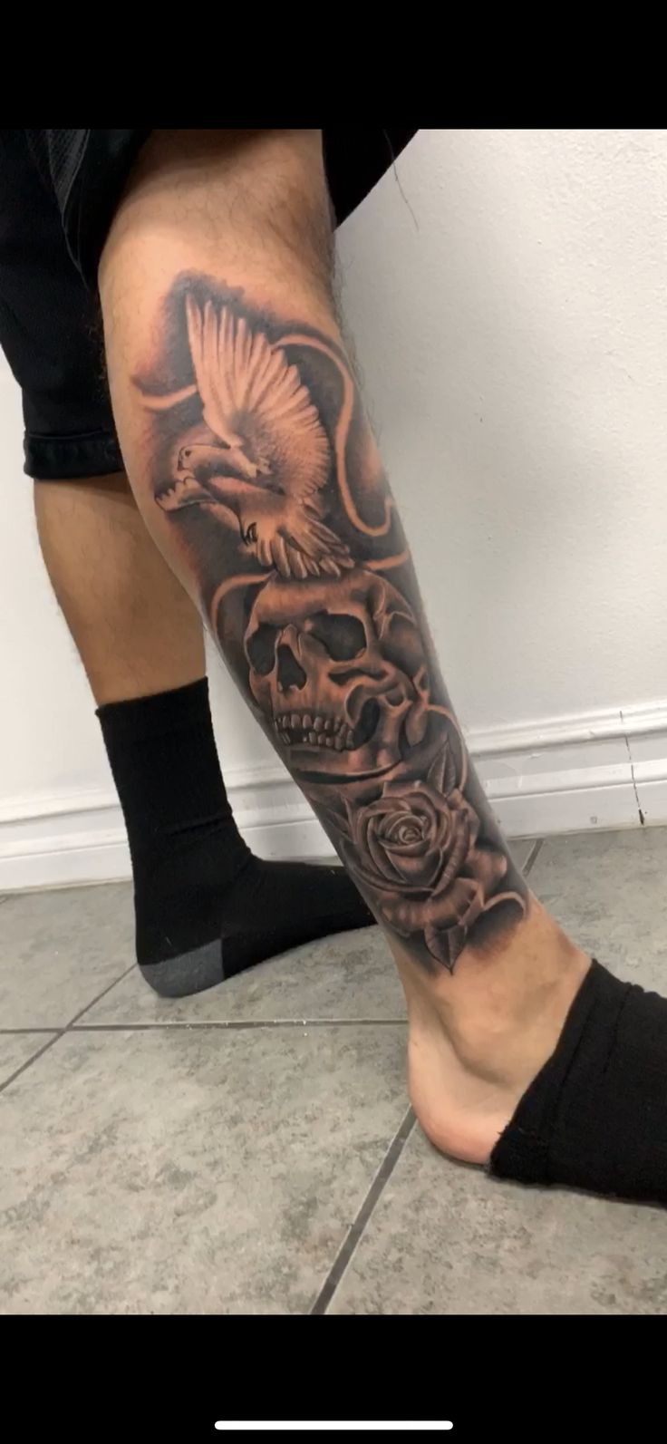 leg sleeve tattoos for men 0075