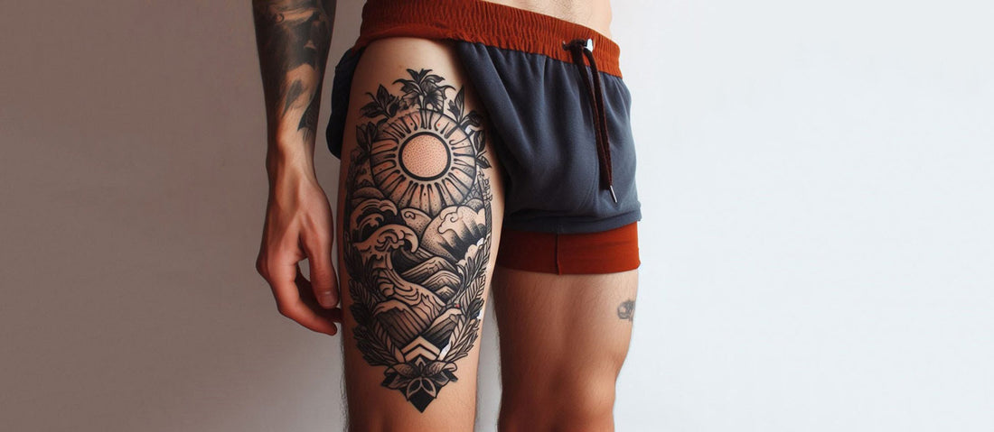 leg tattoos for men 0011