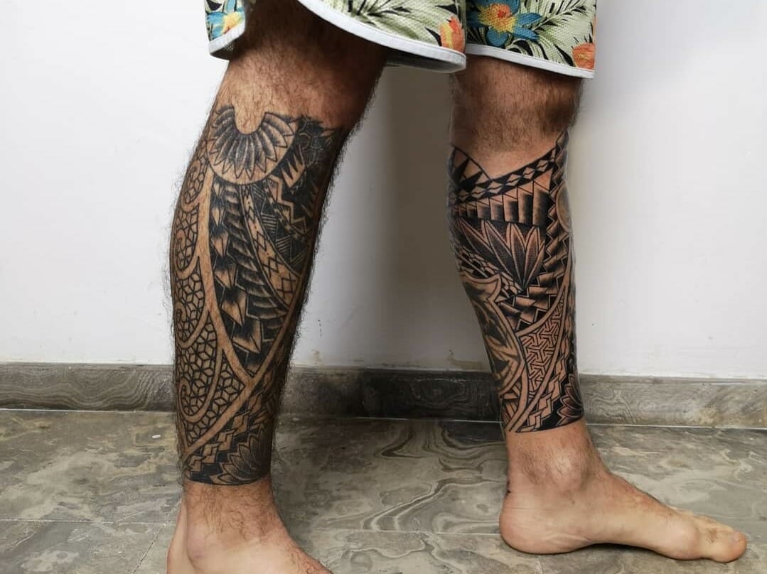 leg tattoos for men 0015