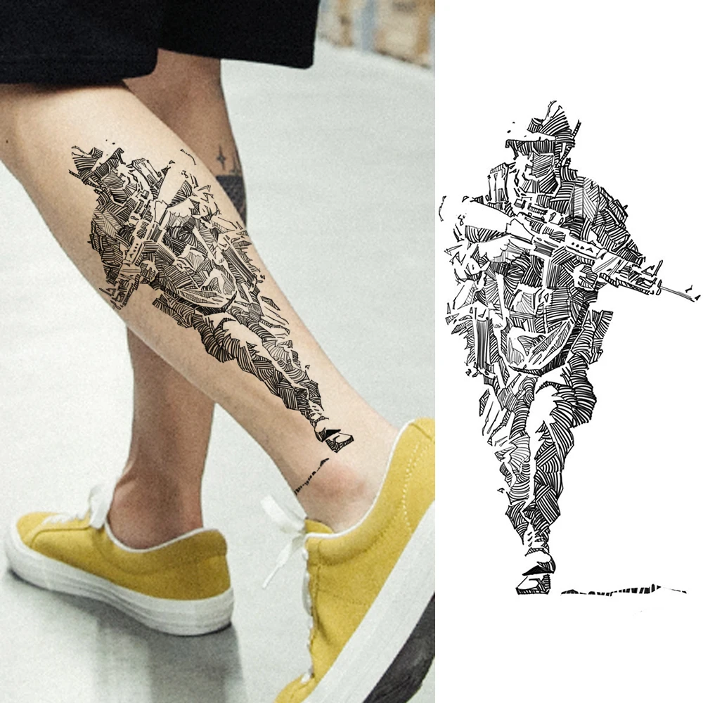 leg tattoos for men 0022