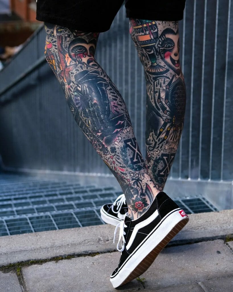 leg tattoos for men 0048