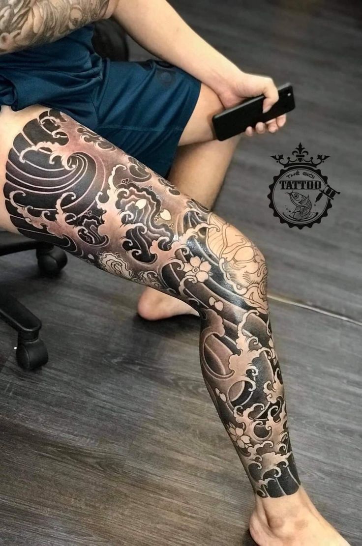 leg tattoos for men 0093