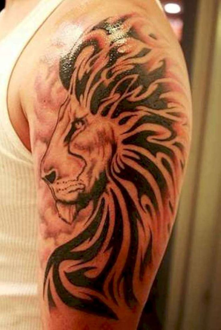 Leo tattoos for men 0010