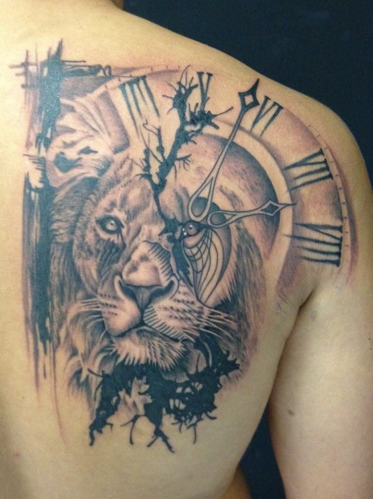 Leo tattoos for men 0011